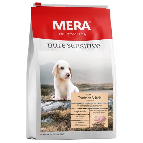 Pure Sensitive Trockenfutter Puppy Truthahn & Reis von MERA