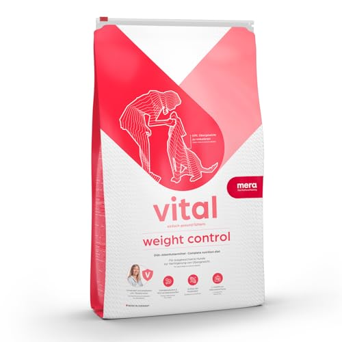 MERAVITAL Weight Control (3kg), Hundetrockenfutter, Diätfutter für Hunde jeder Größe, zur Gewichtsreduktion & Erhalt des Idealgewichts von MERAVITAL Einfach gesund füttern