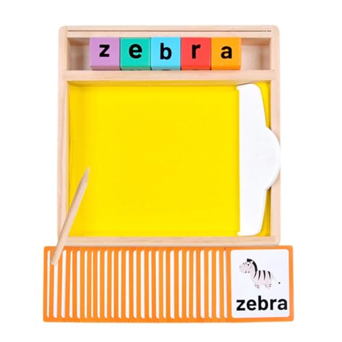 Montessori Sandtablett Zum Schreiben von Buchstaben Und Zahlen, Sandschreibtablett von MERIGLARE
