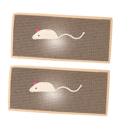 MERRYHAPY Mehrzweck-katzenkratzbrett-restkarton-kratzbrett 2pcs Katze MERRYHAPY Mehrzweck-katzenkratzbrett-restkarton-kratzbrett 2pcs Katze von MERRYHAPY
