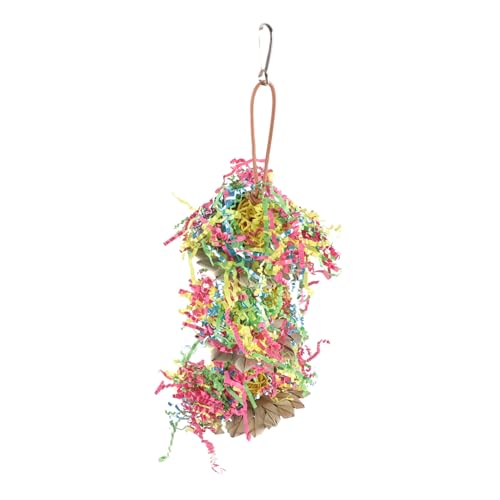 MERRYHAPY Papagei Vogel Kauen Spielzeug Vogelkäfig Zubehör Nahrungssuche Spielzeug Für Afrikanische Grau MERRYHAPY Papagei Vogel Kauen Spielzeug Vogelkäfig Zubehör Nahrungssuche Spielzeug Für Afrikanische Grau von MERRYHAPY