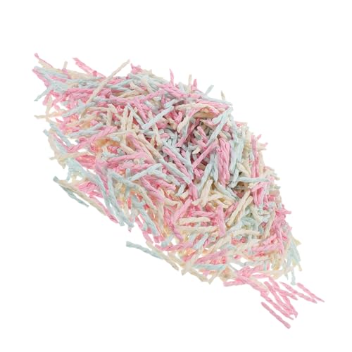 MERRYHAPY Papierspäne für Hamsterstreu Meerschweinchenstreu Haustier-Papierchips weich atmungsaktiv einfach zu verwenden staubarm feuchtigkeitsabsorbierend geruchshemmend 1 Beutelpackung von MERRYHAPY