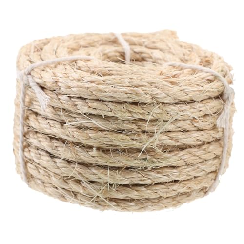 MERRYHAPY Katzenkratzbaum Sisal Hanfseil Ersatzseil Für Kratzbaum DIY Basteln Robustes Verschleißfestes MERRYHAPY Katzenkratzbaum Sisal Hanfseil Ersatzseil Für Kratzbaum DIY Basteln Robustes Verschleißfestes von MERRYHAPY