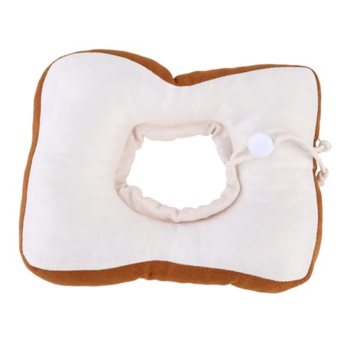 MERRYHAPY Toastförmiges Haustierhalsband Anti-Biss-Schutz Katzenhalsband Mit Leckverhinderung Verstellbar Für Genesung Leicht Und Langlebig MERRYHAPY Toastförmiges Haustierhalsband Anti-Biss-Schutz Katzenhalsband Mit Leckverhinderung Verstellbar Für Genesung Leicht Und Langlebig von MERRYHAPY