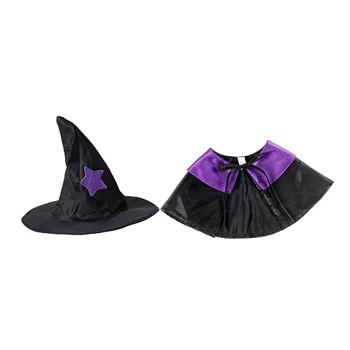 MERRYHAPY Pet Cosplay Dekorative Mantel Hut Set Hund Katze Halloween Kostüme für Festliche MERRYHAPY Pet Cosplay Dekorative Mantel Hut Set Hund Katze Halloween Kostüme für Festliche von MERRYHAPY