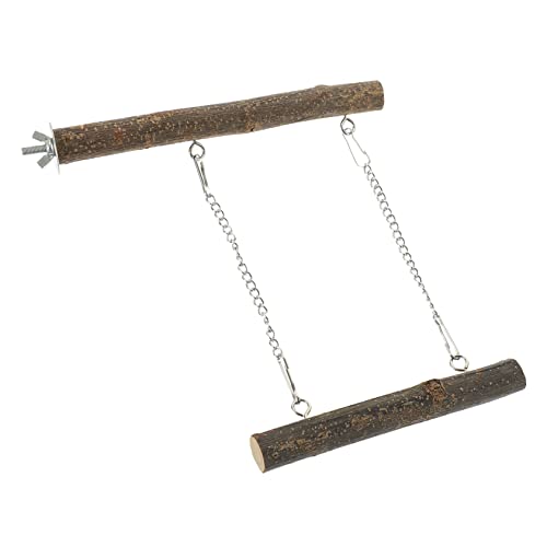 MERRYHAPY 1 Satz Papageienschaukel Vogelkäfigschaukel Papageienständer Sittich Käfig Trainingsspielzeug Für Papageien Papageienspielzeug Wellensittich Schaukel Papageienbarsch Hölzern MERRYHAPY 1 Satz Papageienschaukel Vogelkäfigschaukel Papageienständer Sittich Käfig Trainingsspielzeug Für Papageien Papageienspielzeug Wellensittich Schaukel Papageienbarsch Hölzern von MERRYHAPY