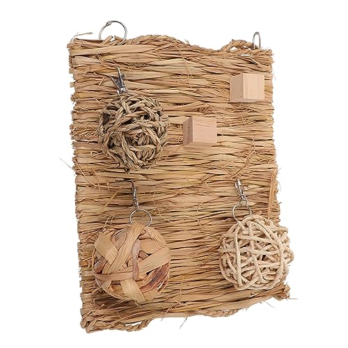MERRYHAPY 1 Satz Sommer-Unterlage für kleine Haustiere Hamster Spielzeug hamsterspielzeug kaninchenspielzeug meerschwein Spielzeug Zubehör für Haustierkäfige Kaninchen-Backenspielzeug Gras MERRYHAPY 1 Satz Sommer-Unterlage für kleine Haustiere Hamster Spielzeug hamsterspielzeug kaninchenspielzeug meerschwein Spielzeug Zubehör für Haustierkäfige Kaninchen-Backenspielzeug Gras von MERRYHAPY