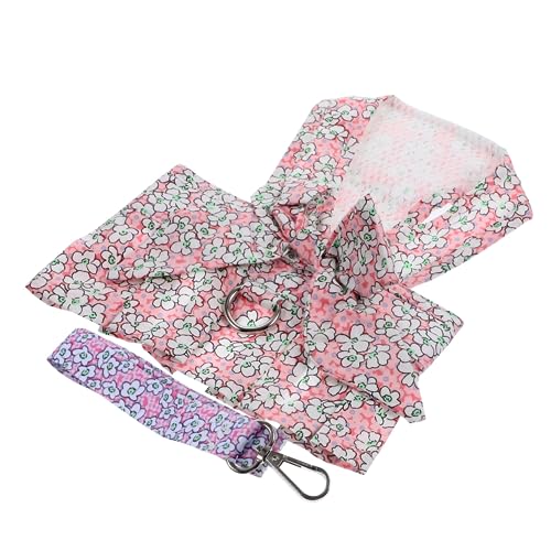 MERRYHAPY Hundekleid Geschirr-Set Leine atmungsaktives Haustiergeschirr für Welpen und verstellbare Leine und Zubehör für Outdoor-Aktivitäten MERRYHAPY Hundekleid Geschirr-Set Leine atmungsaktives Haustiergeschirr für Welpen und verstellbare Leine und Zubehör für Outdoor-Aktivitäten von MERRYHAPY
