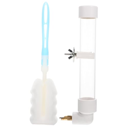MERRYHAPY 1 Satz Trinkbrunnen Für Papageien Futterspender Für Vogelkäfige Futterhäuschen Für Kaninchen Automatische Zuführung Wasserspender Für Papageien Vogel-trinkwerkzeug Plastik Weiß MERRYHAPY 1 Satz Trinkbrunnen Für Papageien Futterspender Für Vogelkäfige Futterhäuschen Für Kaninchen Automatische Zuführung Wasserspender Für Papageien Vogel-trinkwerkzeug Plastik Weiß von MERRYHAPY