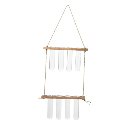 MERRYHAPY 1 Satz wandmontierthydroponischhydroponisch Wanddekoration hängender Pflanzenhalter wandverkleidung Wand polsterung Pflanzgefäß zum Aufhängen an der Wand Pflanzenglasröhre hölzern MERRYHAPY 1 Satz wandmontierthydroponischhydroponisch Wanddekoration hängender Pflanzenhalter wandverkleidung Wand polsterung Pflanzgefäß zum Aufhängen an der Wand Pflanzenglasröhre hölzern von MERRYHAPY