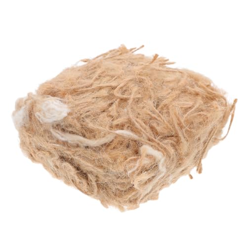 MERRYHAPY 1 Schachtel Natürliches Vogel nistmaterial aus Gemischtem Jute Faden Weiches DIY Nestfüllmaterial für Kanarienvögel Wellensittiche Finken Geeignet für Verschiedene Käfige und von MERRYHAPY