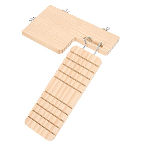 MERRYHAPY 1satz Hamster Holzspielzeug Kletterplattform Mit Leiter Und Haken Wasserdichtes Spielzeug Für Hamster Und Vögel Fördert Bewegung Und Koordination Sicheres Zubehör Für Käfige MERRYHAPY 1satz Hamster Holzspielzeug Kletterplattform Mit Leiter Und Haken Wasserdichtes Spielzeug Für Hamster Und Vögel Fördert Bewegung Und Koordination Sicheres Zubehör Für Käfige von MERRYHAPY