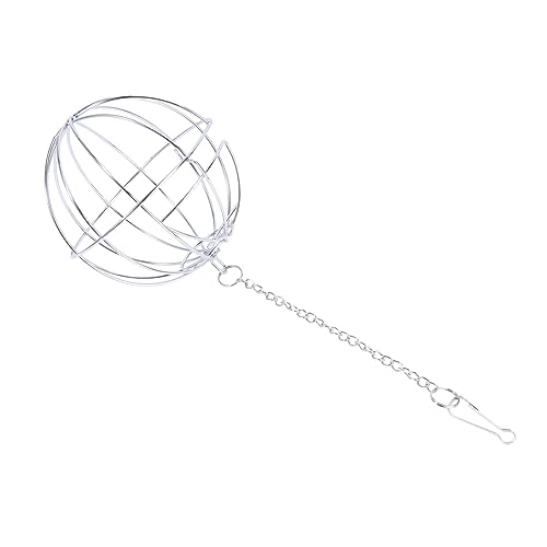MERRYHAPY Hängender Kaninchen-futterspender Edelstahl-grasständer Futterball Für Kleintiere Rostfrei Und Aufhängbar MERRYHAPY Hängender Kaninchen-futterspender Edelstahl-grasständer Futterball Für Kleintiere Rostfrei Und Aufhängbar von MERRYHAPY