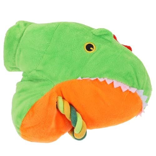 MERRYHAPY 1stück Plüsch Kauspielzeug Mit Quietscher Für Hunde Interaktives Cartoon-handschuhspielzeug Für Welpen Robustes Und Langlebiges Spielzeug Zum Beißen Für Haustiere Haifisch von MERRYHAPY
