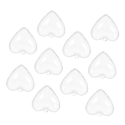 MERRYHAPY 10stücke Schwimmende Dekorationen Für Fischtank Herzförmige Transparente Kugeln Aquarium Deko Floating Ornaments Für Fische Sicheres Material Einfache Installation von MERRYHAPY