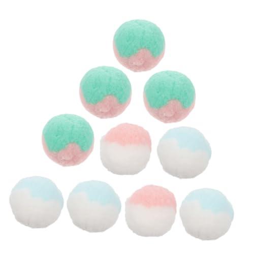 MERRYHAPY 10stücke Katzenball Spielzeug Interaktive Haustier Spielzeuge Aus Plüsch Zufällige Farben Für Kau Und Spielspaß Fördert Die Bewegung Und Langeweile MERRYHAPY 10stücke Katzenball Spielzeug Interaktive Haustier Spielzeuge Aus Plüsch Zufällige Farben Für Kau Und Spielspaß Fördert Die Bewegung Und Langeweile von MERRYHAPY