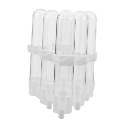 MERRYHAPY 10 Stück Trinker Nymphensittiche Wasserspender Unzertrennliche Papageien Für Spender Und Tränke Papageien Platzsparend Sittiche Wellensittiche Flaschen Vögel von MERRYHAPY