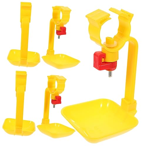 MERRYHAPY Hühner Wassertrinker Nippeltränken Für Geflügel Automatische änke Für Hühner Robuste Und Praktische Trinkbecher Für Die Tierhaltung Ideal Für Farmen Und von MERRYHAPY