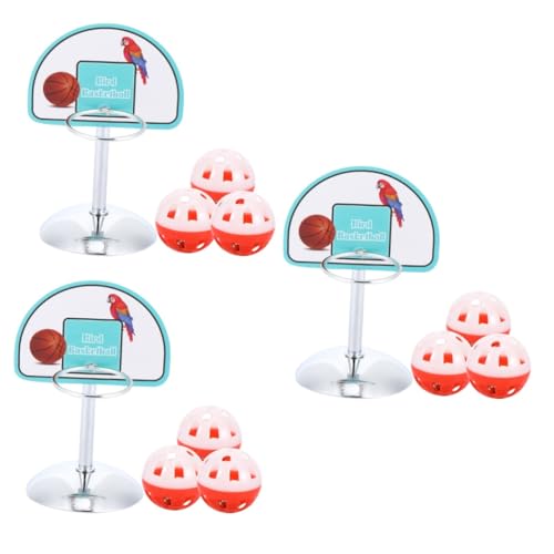 MERRYHAPY 3 Sätze Papageienspielzeug Mini-basketballständer Für Vögel Vogeltraining Erziehungsspielzeug Papagei Sicheres Spielzeug Glocke Übungsspielzeug 4 Stück * 3 MERRYHAPY 3 Sätze Papageienspielzeug Mini-basketballständer Für Vögel Vogeltraining Erziehungsspielzeug Papagei Sicheres Spielzeug Glocke Übungsspielzeug 4 Stück * 3 von MERRYHAPY