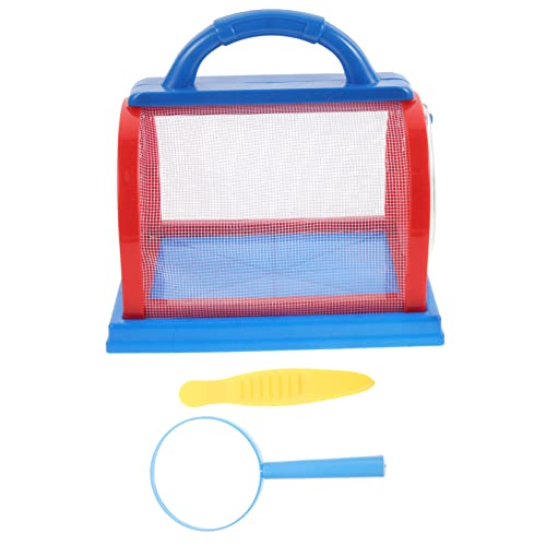 MERRYHAPY Insektenbeobachtungsbox für Kinder Tragbarer Schmetterlingskäfig Großer Halter für Insekten Atmungsaktives Design für Garten und Outdoor MERRYHAPY Insektenbeobachtungsbox für Kinder Tragbarer Schmetterlingskäfig Großer Halter für Insekten Atmungsaktives Design für Garten und Outdoor von MERRYHAPY