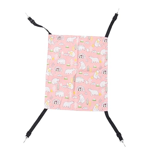 MERRYHAPY 1Stk Hängendes Haustierbett Haustierkäfig-Hängematte Igel Hängematte Katze Hängematte pet Bed haustierfeldbett petbett schaukel Haustier-Schlafbett Haustier hängendes Bett Rosa MERRYHAPY 1Stk Hängendes Haustierbett Haustierkäfig-Hängematte Igel Hängematte Katze Hängematte pet Bed haustierfeldbett petbett schaukel Haustier-Schlafbett Haustier hängendes Bett Rosa von MERRYHAPY