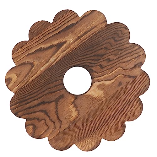 MERRYHAPY 1Stück Roller mit Holztablett und Beweglicher Pflanzenständer für Blumentöpfe und für Wohnzimmer und Garten MERRYHAPY 1Stück Roller mit Holztablett und Beweglicher Pflanzenständer für Blumentöpfe und für Wohnzimmer und Garten von MERRYHAPY