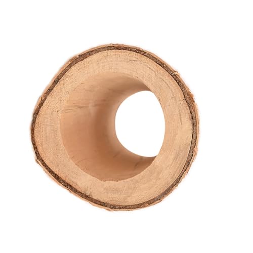 MERRYHAPY Meerschweinchentunnel Aus Massivholz – Spieltunnel Für Hamster Accessoire Für Haustiere Dekoratives Haustierspielzeug von MERRYHAPY