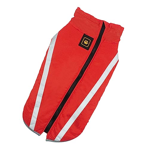 MERRYHAPY Robuster Welpenmantel 2XL Rot Strapazierfähiger Hundemantel Haustier-regenbekleidung Regenmantel Und Hundebekleidung Einfach Zu Tragen MERRYHAPY Robuster Welpenmantel 2XL Rot Strapazierfähiger Hundemantel Haustier-regenbekleidung Regenmantel Und Hundebekleidung Einfach Zu Tragen von MERRYHAPY