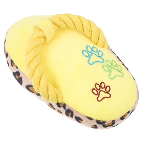 MERRYHAPY Kauspielzeug Für Hunde Im Pantoffel-Design Plüsch-backenzahn-Spielzeug Quietschspielzeug Für Haustiere Uk von MERRYHAPY