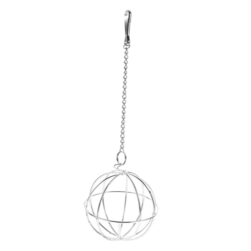MERRYHAPY 2stücke Hängender Futterball Für Kleintiere Wiederverwendbare Grasball-Spielzeug Für Hamster Kaninchen Meerschweinchen Und Chinchillas Lustiges Und Futterspender-Design von MERRYHAPY