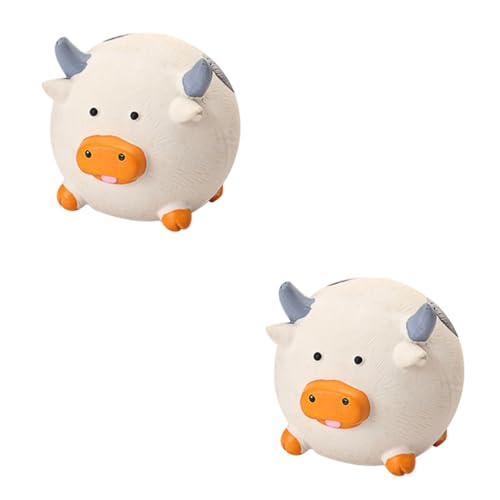 MERRYHAPY 2 Stück Kauspielzeug Für Hunde Quietschspielzeug Für Hunde Baby-backenzahnspielzeug Latex Haustier-kauspielzeug Tier-Design von MERRYHAPY