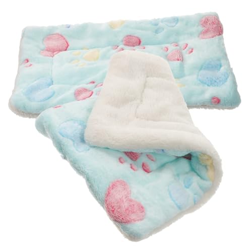 MERRYHAPY 2stücke Meerschweinchenbett Hamster-schlafmatte Eichhörnchen-schlafunterlage Kaninchen-schlafkissen Haustier-nestunterlage von MERRYHAPY