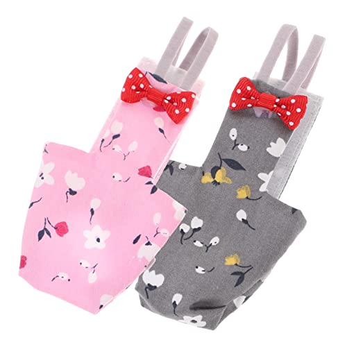 MERRYHAPY Papagei Windel Vogel Fluganzug Papagei Kleidung Sittich Käfig Zubehör Vogel Tägliche Dekoration Haustier Vogel Kleidung Set von MERRYHAPY