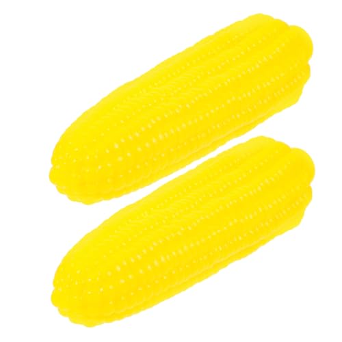 MERRYHAPY 2stücke Interaktive Welpen Spielzeuge Realistische Quietsch-Corn Hunde Kauspielzeuge Für Aktive Hunde Und Katzen Strapazierfähig Langlebig Und Ansprechend Für Spiel Und von MERRYHAPY