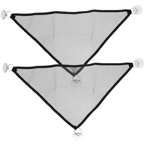 MERRYHAPY 2 Stück Reptilien Hängematte Atmungsaktives Netzbett für Eidechsen Schlangen Kleintiere Terrarium Zubehör Robust Leicht zu Reinigen und Langlebig von MERRYHAPY
