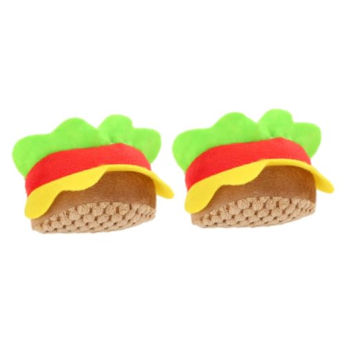 MERRYHAPY 2 Stücke Katze Teaser Spielzeug Kreative Toast Geformt Pet Spielzeug Interessante Katze Spiele Spielzeug von MERRYHAPY
