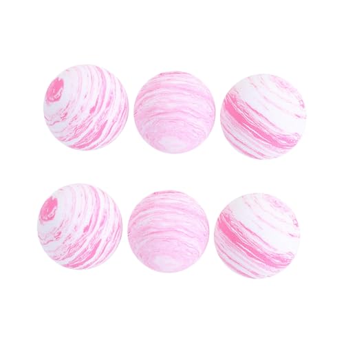 MERRYHAPY Eva Katzenball Bunte Aufspringende Bälle Für Katzen Und Welpen Lustiges Indoor Und Outdoor Für Haustiere Pink MERRYHAPY Eva Katzenball Bunte Aufspringende Bälle Für Katzen Und Welpen Lustiges Indoor Und Outdoor Für Haustiere Pink von MERRYHAPY