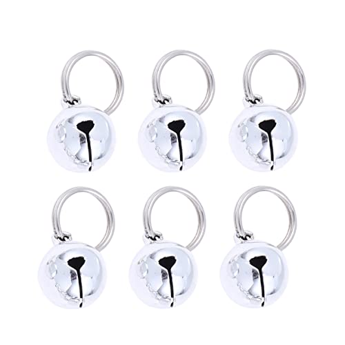 MERRYHAPY 20Stücke Haustierglocken Aus Metall Dekorative Hundeglocken Für Katzen Und Silberne Anhänger Für Zubehör Für Haustiere Und Töpfchentraining MERRYHAPY 20Stücke Haustierglocken Aus Metall Dekorative Hundeglocken Für Katzen Und Silberne Anhänger Für Zubehör Für Haustiere Und Töpfchentraining von MERRYHAPY