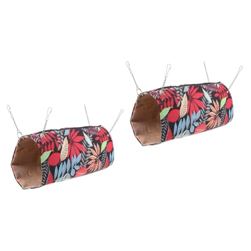 MERRYHAPY 2St Hamster Tunnelbett Haustier Spielzeug meerschweinchen Bett Hamster hängt Hamster Sommerkühlung Nest Hamster Kühltunnel Hamster Hängebett Hängendes Haustiernest Segeltuch Black MERRYHAPY 2St Hamster Tunnelbett Haustier Spielzeug meerschweinchen Bett Hamster hängt Hamster Sommerkühlung Nest Hamster Kühltunnel Hamster Hängebett Hängendes Haustiernest Segeltuch Black von MERRYHAPY