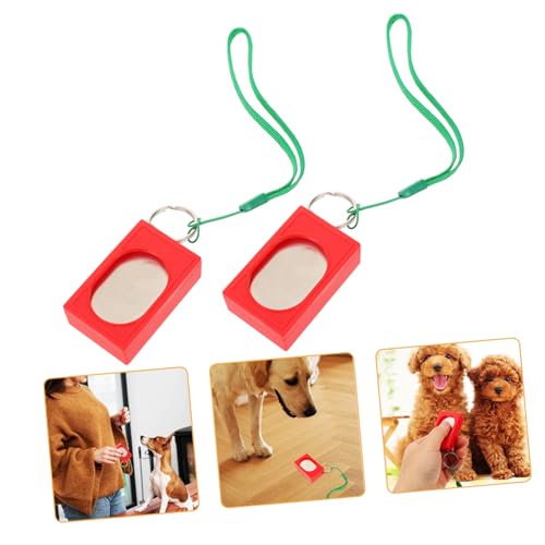 MERRYHAPY Klicker für das Training von Haustieren 2er-Set für das Verhalten von Hunden kompakt und tragbar für Sitzungen MERRYHAPY Klicker für das Training von Haustieren 2er-Set für das Verhalten von Hunden kompakt und tragbar für Sitzungen von MERRYHAPY