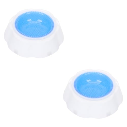 MERRYHAPY 2 Stücke Material Pet Fütterung Schüssel Tragbare Keramik Hund Schüssel Wasser Feeder Frosty Relief Für Heiße von MERRYHAPY