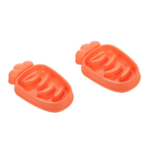 MERRYHAPY 2 Stücke Interaktive Pet Slow Feeder Bowl Katze Hund Langsam Fütterung Schüssel Zu Verhindern Verdauungsstörungen von MERRYHAPY