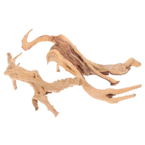 MERRYHAPY Fischtank Holz Handwerk 2 Stück Natürliches Treibholz Für Aquarium Und Home Decor MERRYHAPY Fischtank Holz Handwerk 2 Stück Natürliches Treibholz Für Aquarium Und Home Decor von MERRYHAPY