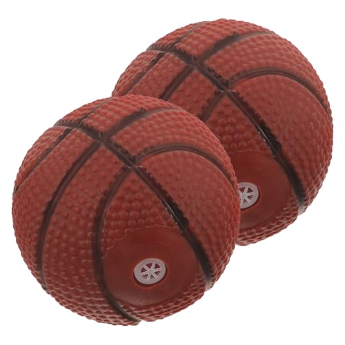 MERRYHAPY 2Stücke Quietschende Hundekugeln aus Interaktives für Kleine und Große Kauspielzeug für Fördert Bewegung und Spielspaß von MERRYHAPY