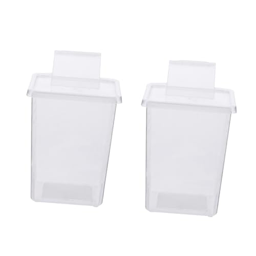 MERRYHAPY 2Stücke Reptilienzuchtbox für Eidechsen Schildkröten Andere Reptilien Transparente Fütterungsbox aus Material Belüftet Lebensraum für Haustier MERRYHAPY 2Stücke Reptilienzuchtbox für Eidechsen Schildkröten Andere Reptilien Transparente Fütterungsbox aus Material Belüftet Lebensraum für Haustier von MERRYHAPY