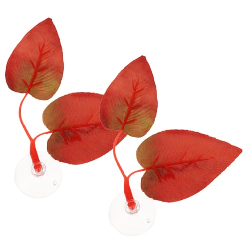 MERRYHAPY 2stücke Betta Fish Hängematte Aus Lebensmittelechtem Aquarium Dekoration Mit Starken Saugnäpfen Idealer Ruheplatz Für Betta Fische Und Laichhabitat von MERRYHAPY