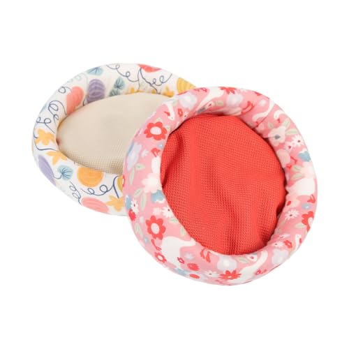 MERRYHAPY Sommer-Kühlmatten für Haustiere 2 Stück Strohmatratze Nest atmungsaktiv geruchsneutral farbecht für Hamster Vögel MERRYHAPY Sommer-Kühlmatten für Haustiere 2 Stück Strohmatratze Nest atmungsaktiv geruchsneutral farbecht für Hamster Vögel von MERRYHAPY