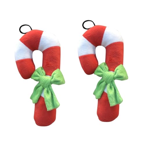 MERRYHAPY 2st Haustier Hundespielzeug Weihnachtsspielzeug Für Haustiere Welpengeschenke Weihnachtsfest Spielzeug Für Haustier Plüsch Hundespielzeug Haustier Beißspielzeug Zuckerstangen MERRYHAPY 2st Haustier Hundespielzeug Weihnachtsspielzeug Für Haustiere Welpengeschenke Weihnachtsfest Spielzeug Für Haustier Plüsch Hundespielzeug Haustier Beißspielzeug Zuckerstangen von MERRYHAPY