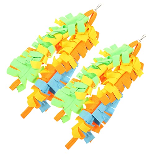 MERRYHAPY 2st Schaukelspielzeug Meerschweinchen Spielzeug Beißspielzeug Für Papageien Papageienkäfigspielzeug Kauspielzeug Für Vögel Hamster-kletterspielzeug Hamsterschaukel Vogelblock Stoff MERRYHAPY 2st Schaukelspielzeug Meerschweinchen Spielzeug Beißspielzeug Für Papageien Papageienkäfigspielzeug Kauspielzeug Für Vögel Hamster-kletterspielzeug Hamsterschaukel Vogelblock Stoff von MERRYHAPY