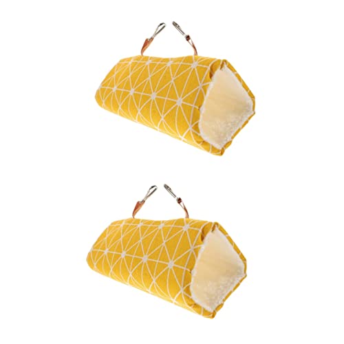 MERRYHAPY 2stücke Hängender Tunnel Für Kleintiere Warmer Schlafplatz Und Komfortables Nest Für Hamster Meerschweinchen Chinchillas Und Vögel Vierjahreszeiten-Nest Für Spiel Und MERRYHAPY 2stücke Hängender Tunnel Für Kleintiere Warmer Schlafplatz Und Komfortables Nest Für Hamster Meerschweinchen Chinchillas Und Vögel Vierjahreszeiten-Nest Für Spiel Und von MERRYHAPY